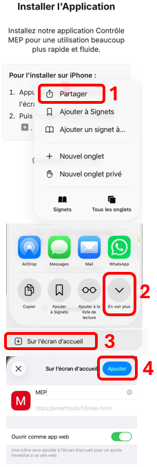 Tutoriel complet d'installation sur iPhone